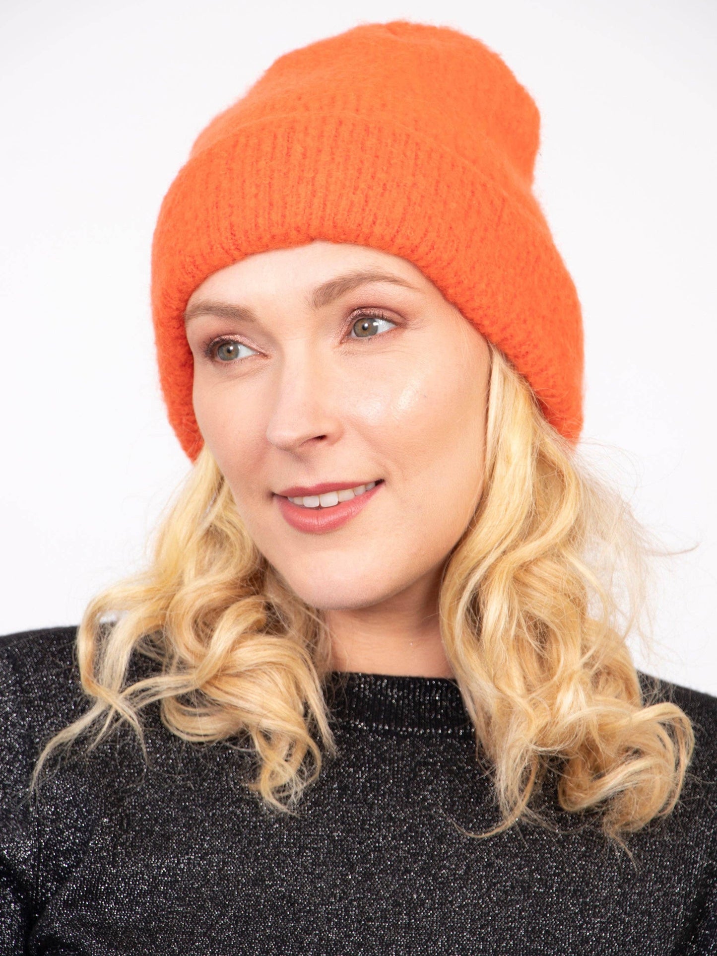 Saylor Beanie Hat - Orange