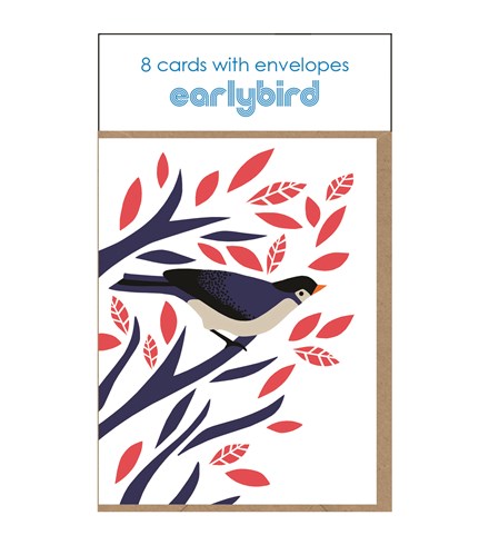 Single bird blank pack of cards