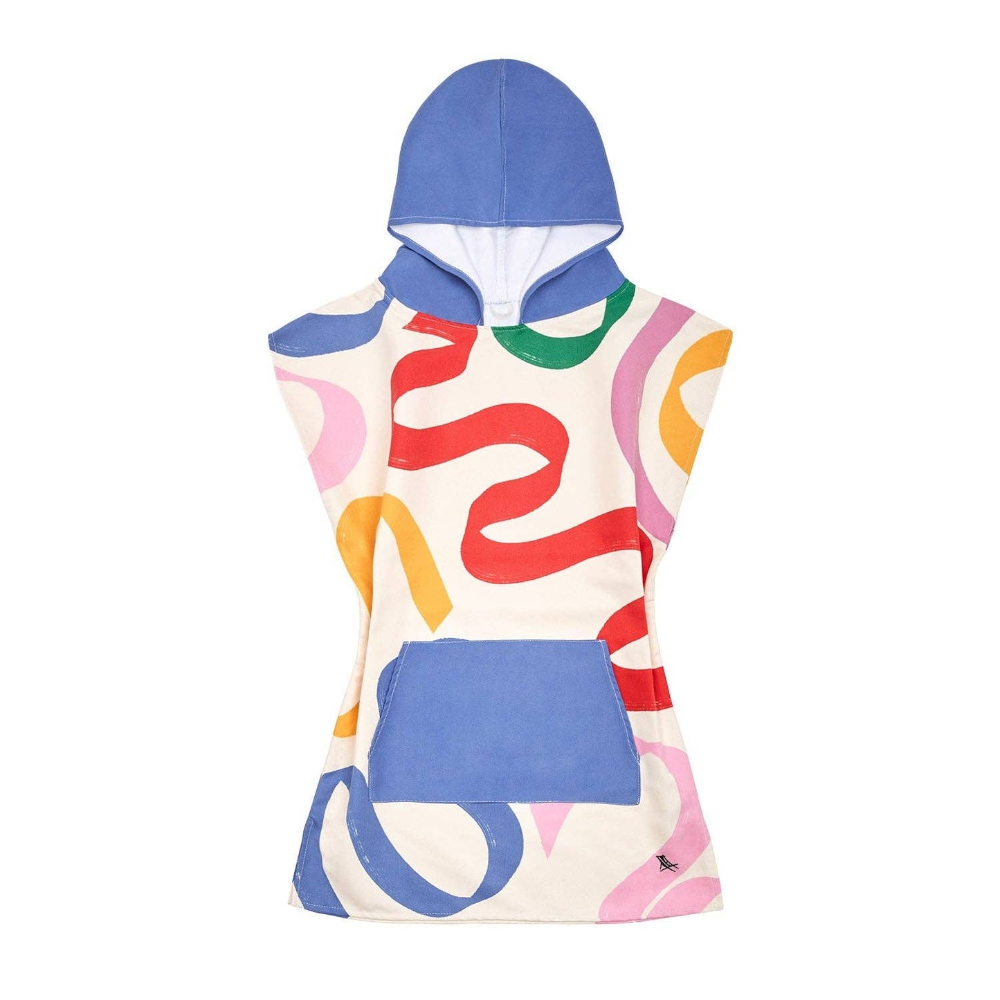 Dock & Bay Poncho Kids - Doodle Mood: Small (Age 3 to 5) (66x49cm)