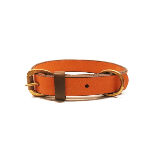 Dog Collar - Ochre (Medium)