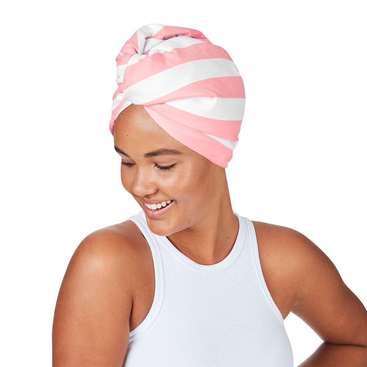 Dock & Bay Hair Wrap - Quick Dry Hair Towel - Malibu Pink: One Size