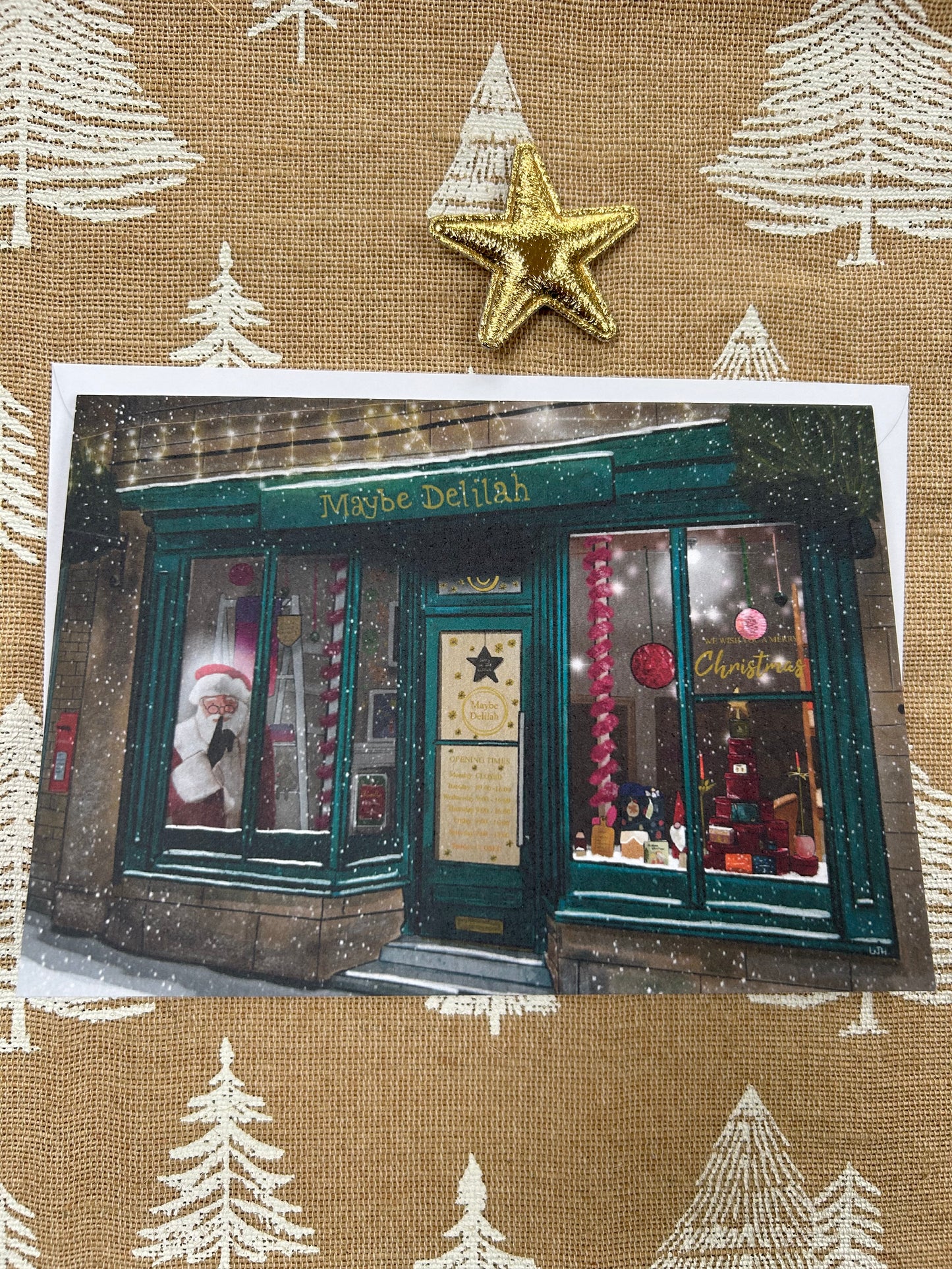 ‘A Little Shop of Magic’ A6 Greeting Card by Honebon Designs