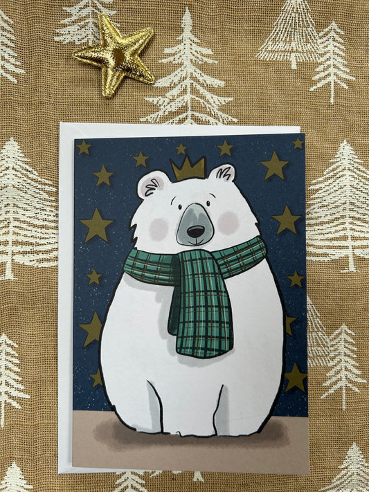 ‘Pawl’ A6 Greeting Card by Honebon Designs