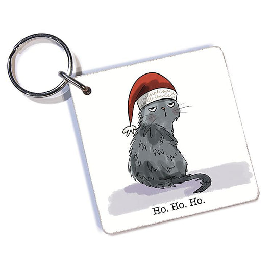 ‘Grumpy Cat’ Keyring by Honebon Designs