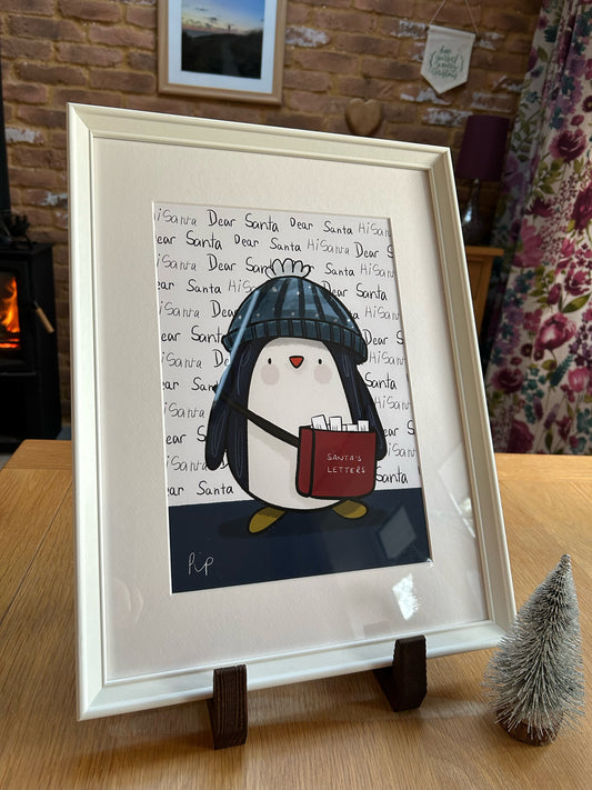 ‘Pip’ Framed Print by Honebon Designs