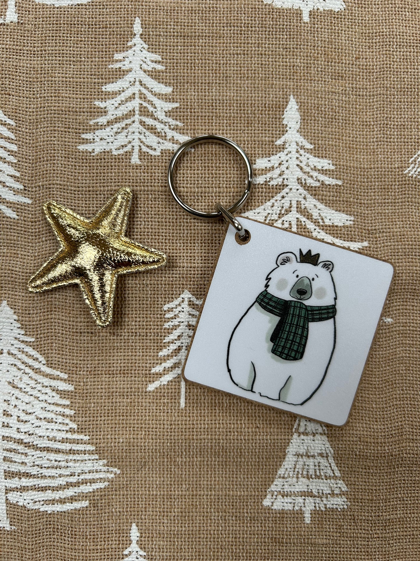 'Pawl’ Keyring by Honebon Designs