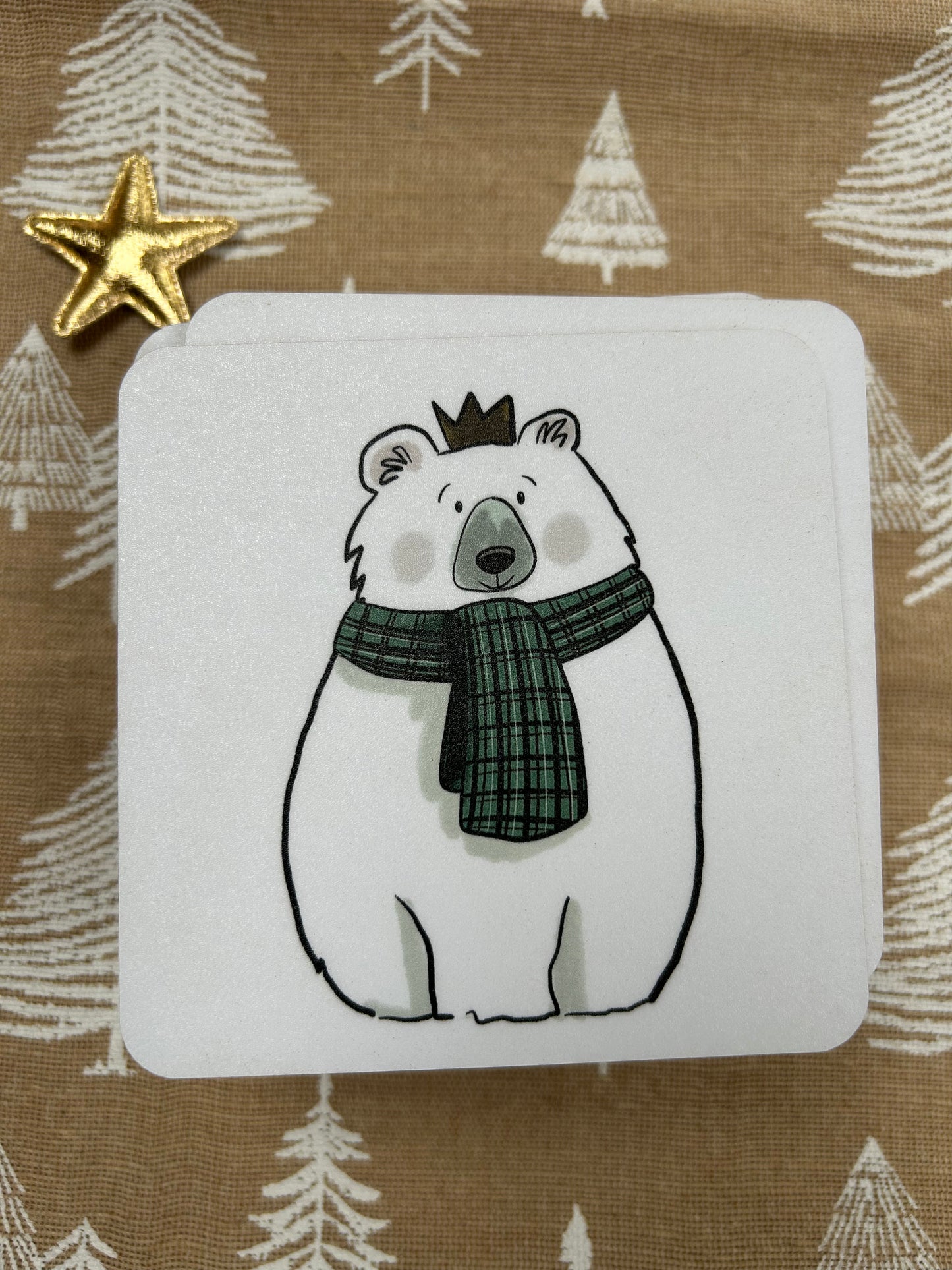 ‘Pawl’ Coaster by Honebon Designs