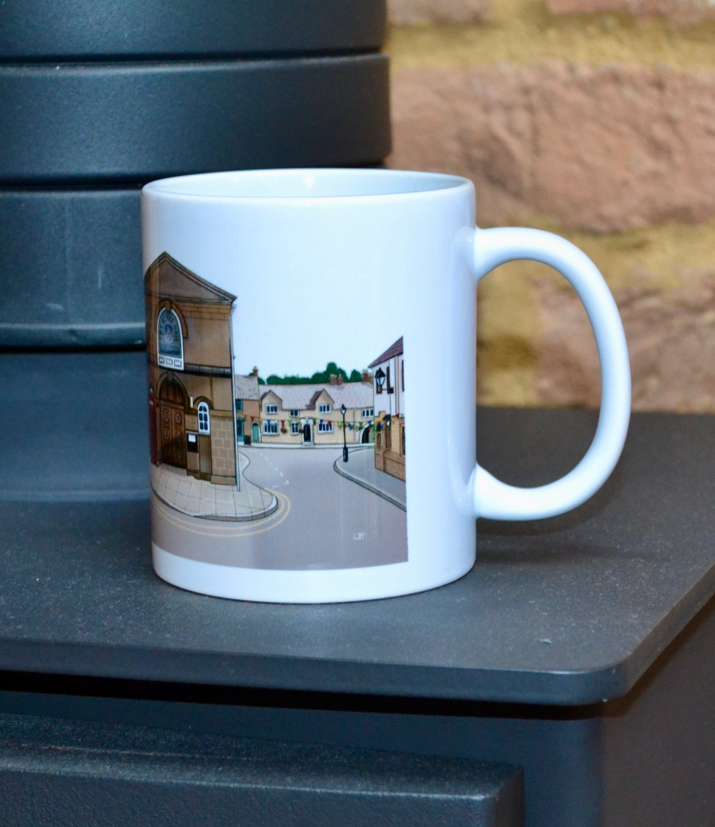 ‘South Petherton’ - Ceramic Mug by Honebon Designs