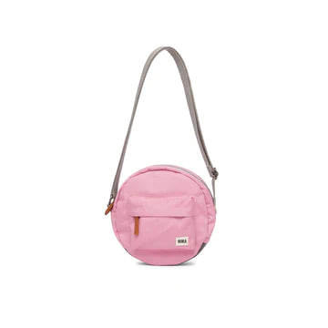 ‘Paddington B’ Small Crossbody in Recycled Canvas (Antique Pink)