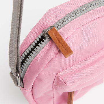 ‘Paddington B’ Small Crossbody in Recycled Canvas (Antique Pink)