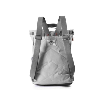 ‘Finchley A’ Small Backpack in Recycled Canvas (Mist)