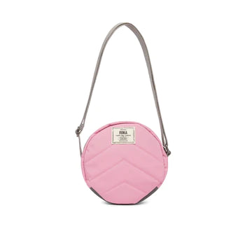 ‘Paddington B’ Small Crossbody in Recycled Canvas (Antique Pink)