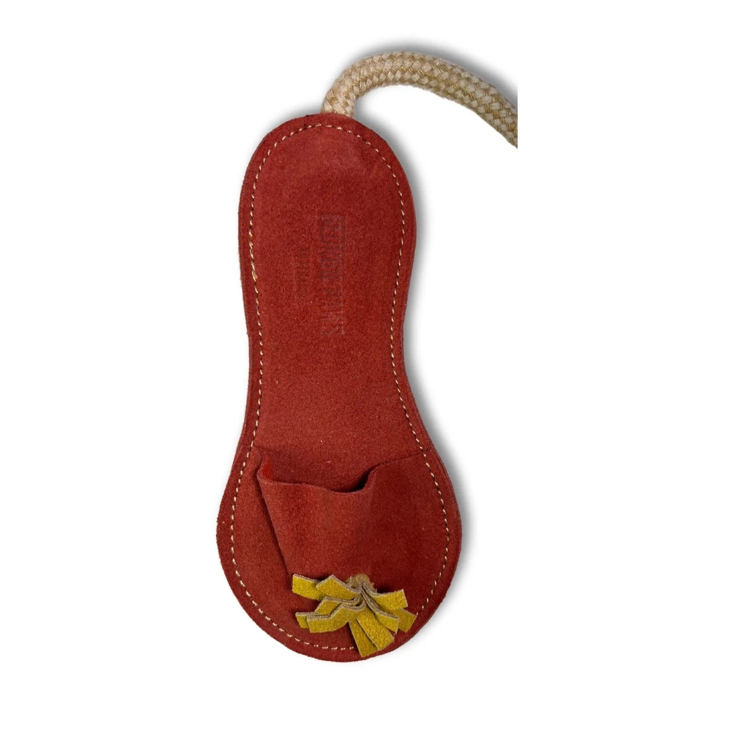 Slipper Chew Toy - Red