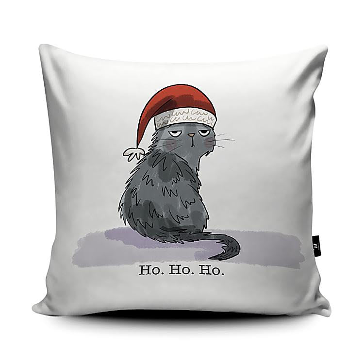 ‘Grumpy Cat’ Faux-suede Cushion by Honebon Designs