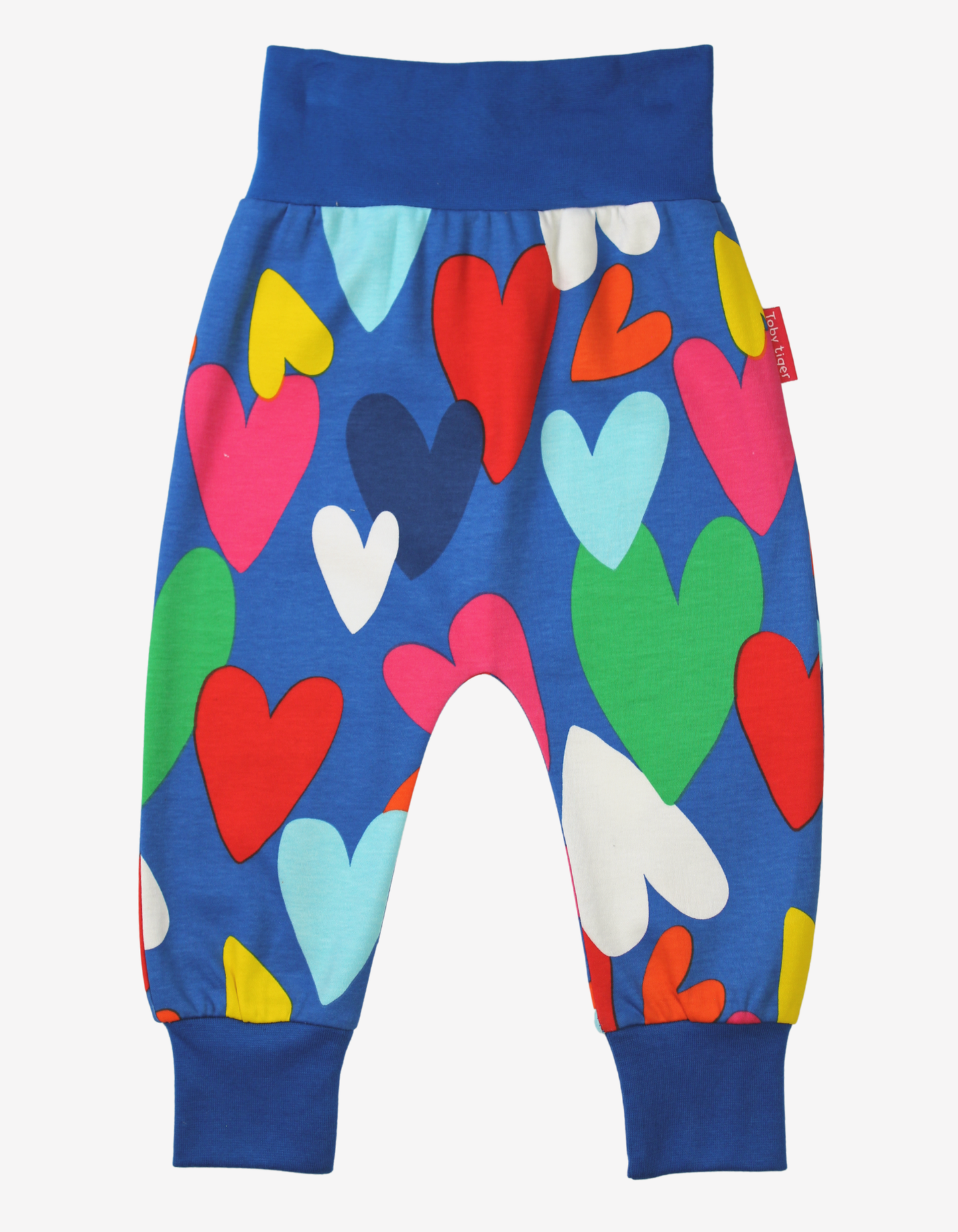 Organic Heart Print Yoga Pant: 3-6m 68cm