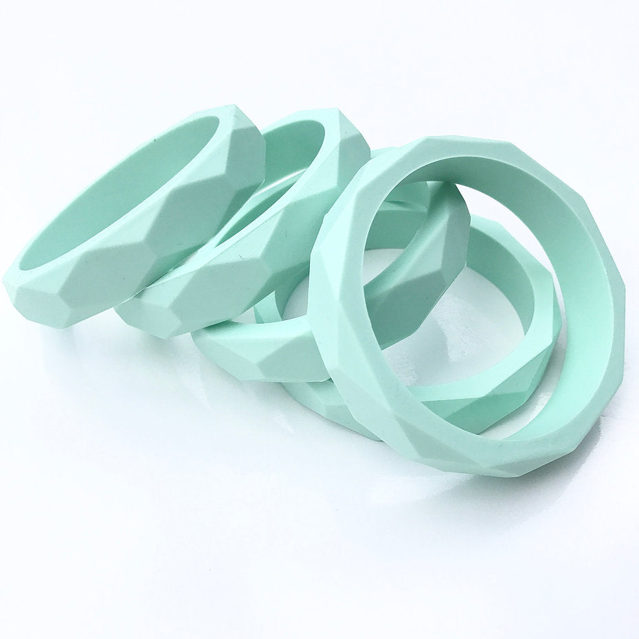 Teething Bracelet - Mint Green