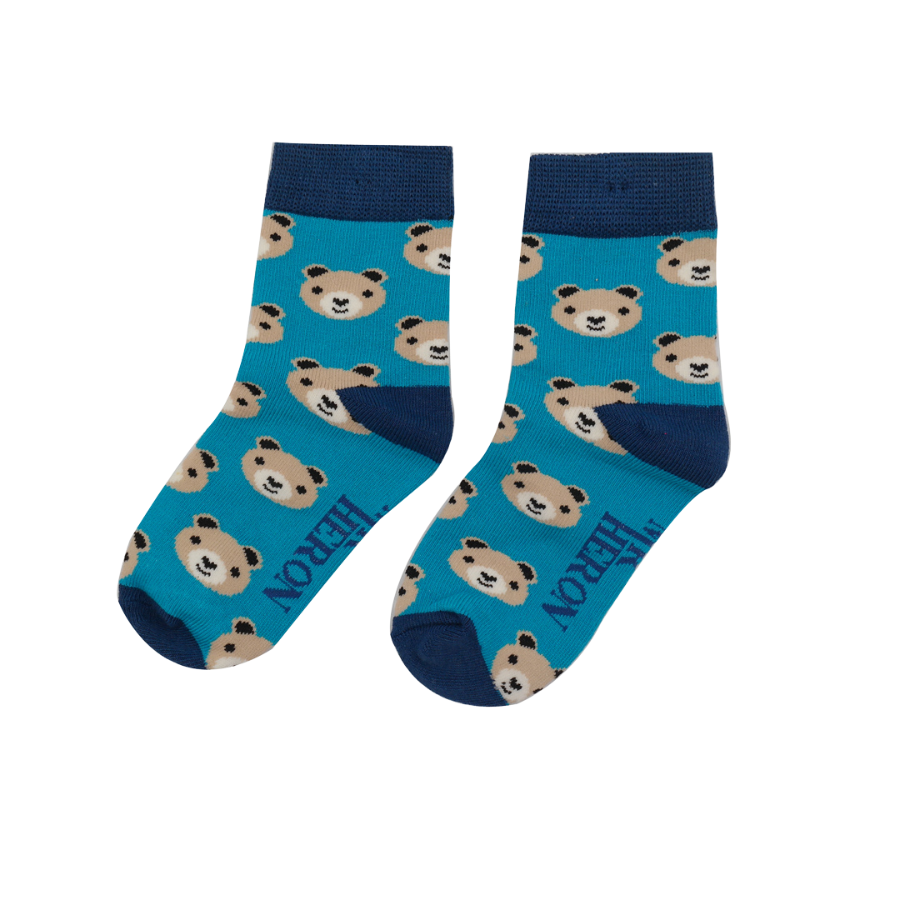 Kids Bamboo Socks - Teddy Bear