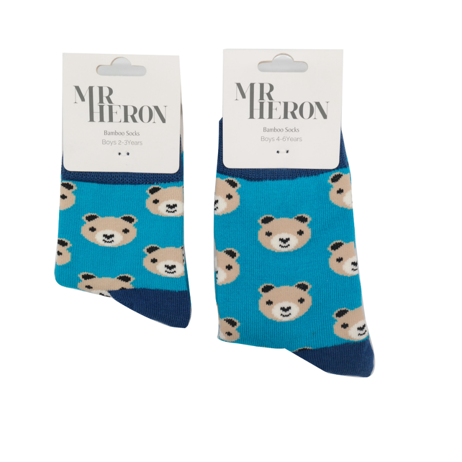 Kids Bamboo Socks - Teddy Bear