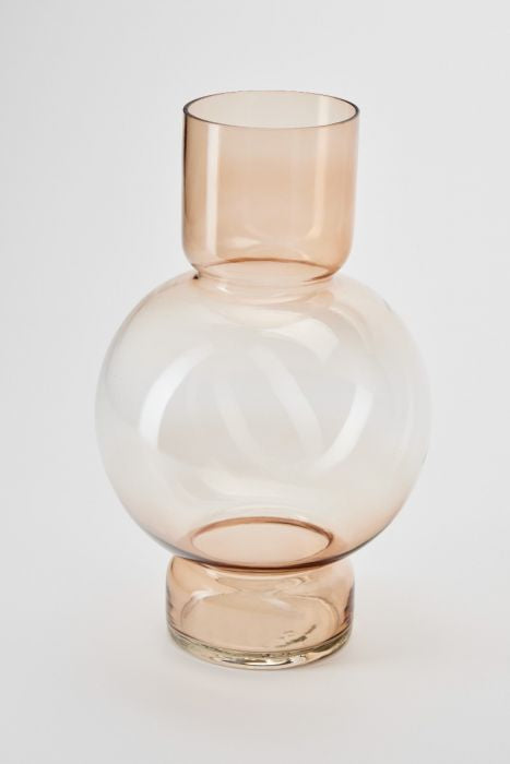 Large Danish Ball Vase - Rose