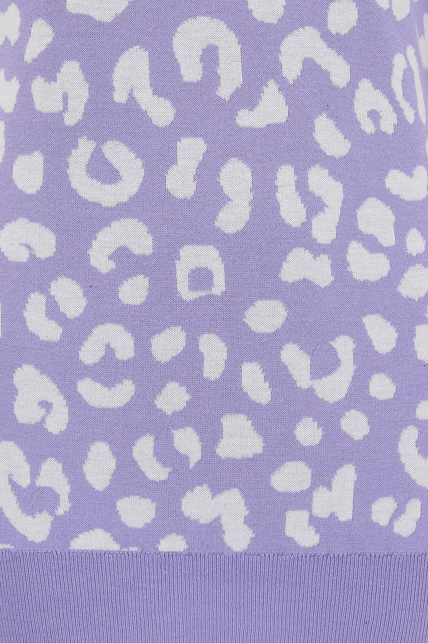 Callie Jumper - Lilac Leopard