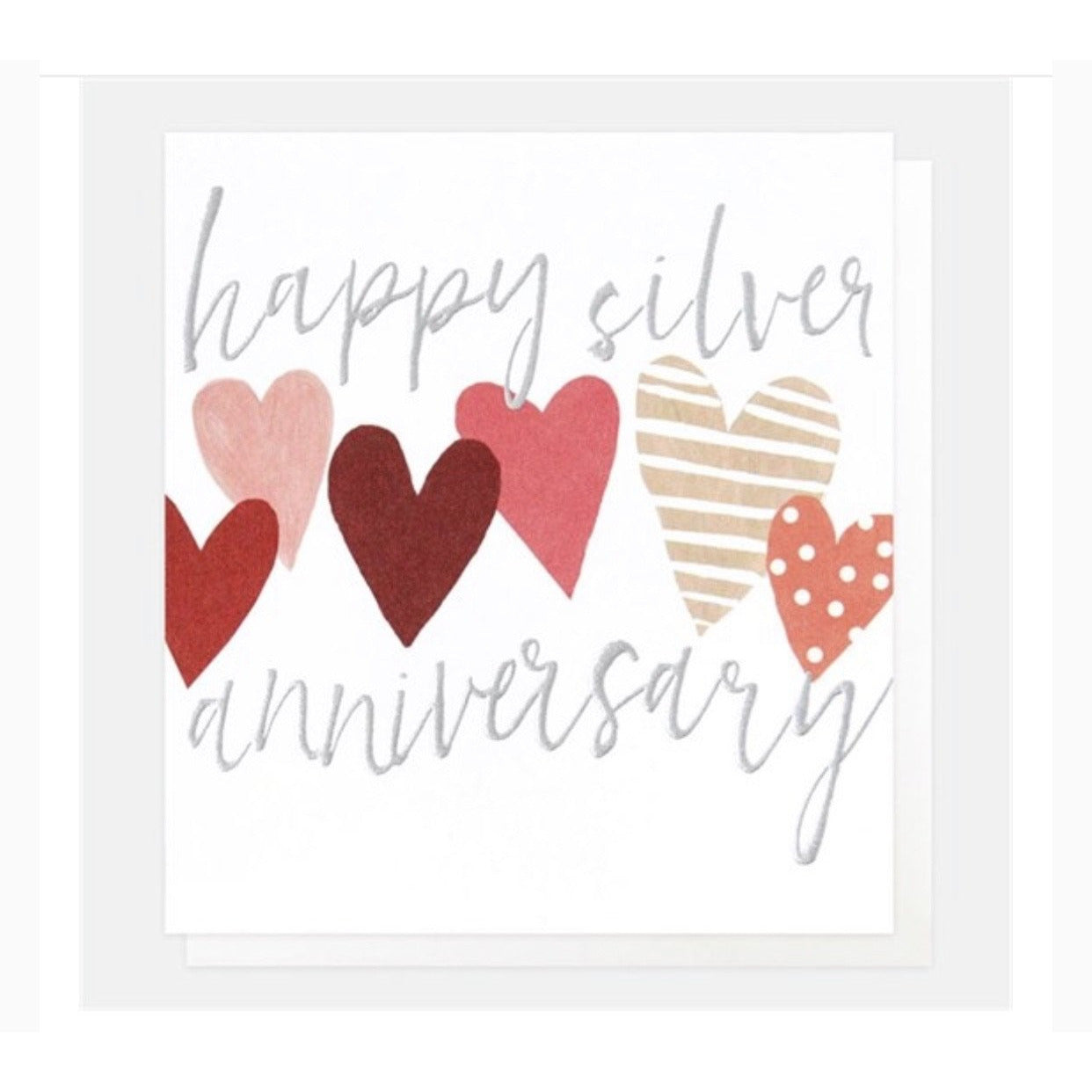 Caroline Gardner Silver Anniversary Card (6141396058278)