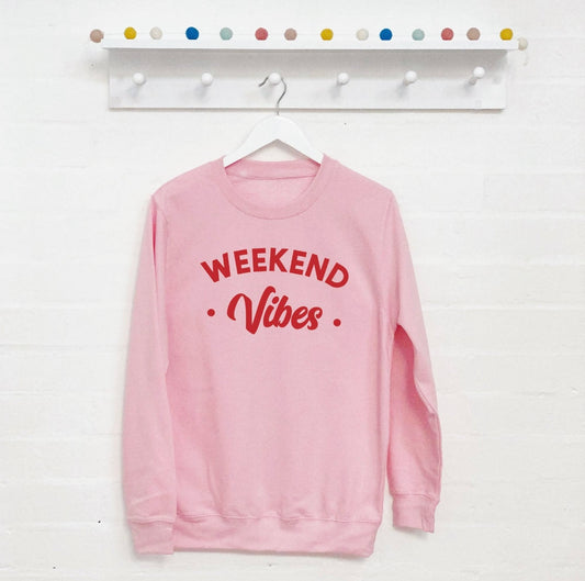 Ladies Sweatshirt - Weekend Vibes