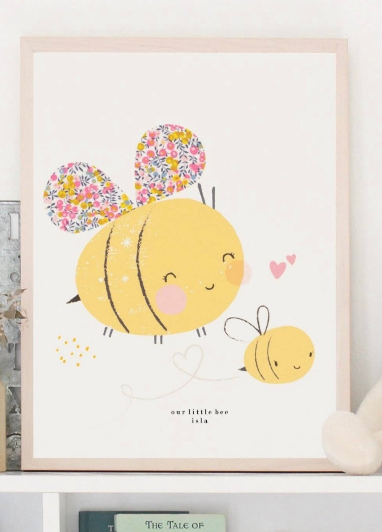 Liberty Bees Nursery Print - A4