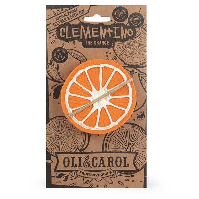 Oli and Carol Teether - Clementino the Orange (6151288553638)