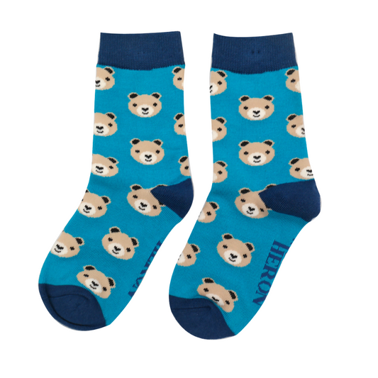 Kids Bamboo Socks - Teddy Bear